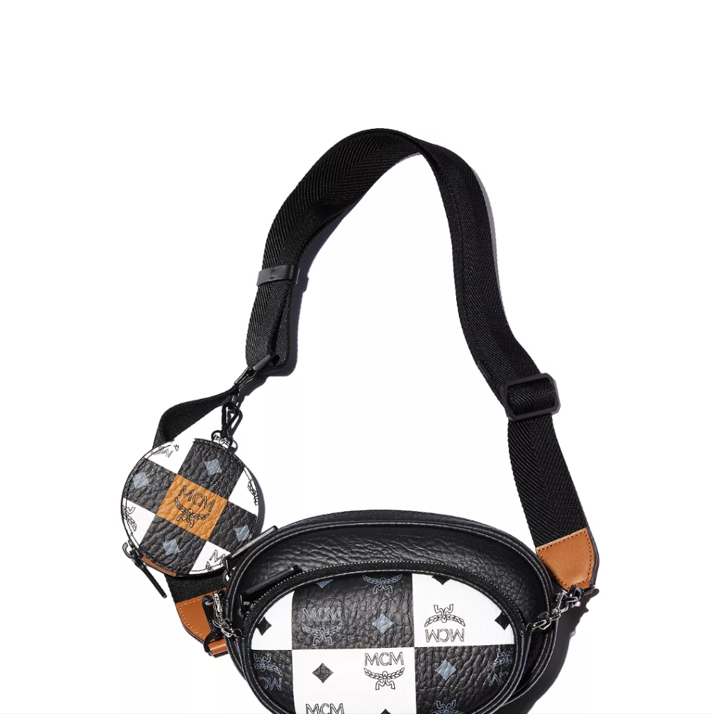Mcm Aren Visetos Check Crossbody 150th Anniversary